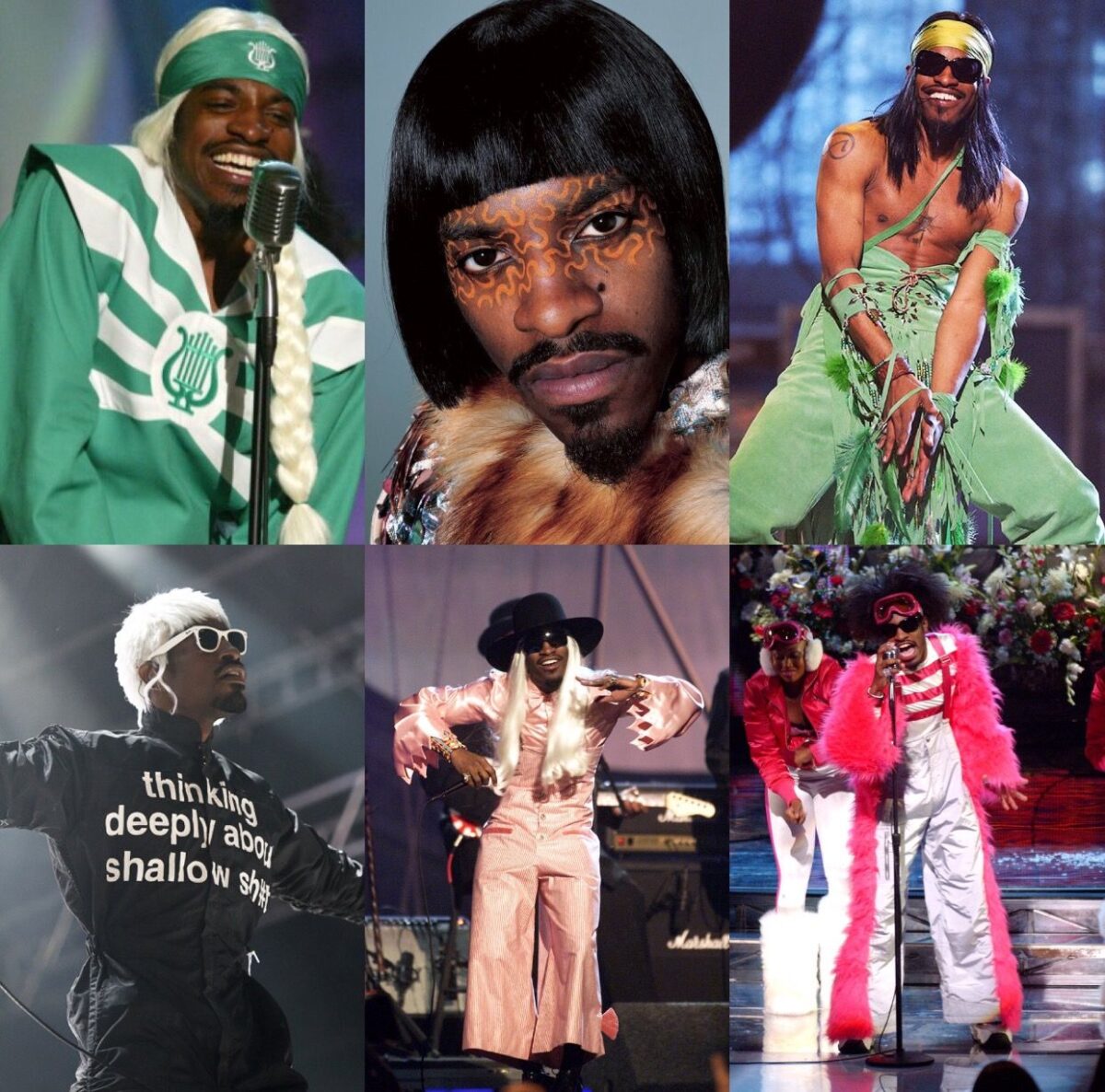 Featured Andre 3000 eccentric outfits